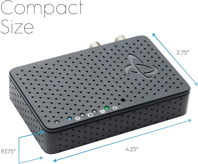 Hitron Bonded MoCA 2.5 Network Adapter for Ethernet Over Coax (Add-on 1 Pack) | Up to 1 Gbps Ethernet | Ideal Backbone for Home Mesh WiFi, Streaming, and Gaming