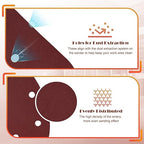 800 Grit Mouse Sander Sandpaper, Jamiikury 5 Hole Detail Sander Sandpaper Palm Sander Paper Mouse Sanding Pads Hook and Loop Sanding Sheets - Pack of 50