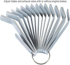 Feeler Gauge Jake Brake Tool Set 88880053 88880052 85111377 Suitable for Volve Mack MP7 MP8 MP10 D12 D13 D16 Engines, Intake and Exhaust Valve Adjustment Kit (14 PCs)