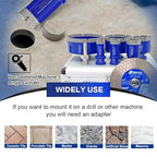 SHDIATOOL Diamond Tile Drill Bits Kit 8pcs, Porcelain Hole Saw Sets, Core Bits Cutter for Drilling Ceramic Marble Granite (20/25/35/50/75/100MM/HEX/4.5")