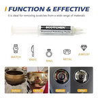 SCOTTCHEN Diamond Polishing Paste,3,000 Grit 3-6 Microns Lapping Compound with 50% Concentration of Diamond Powders for Jewelry, Metal, Ring, Glass, Coin,etc.-5 Gram