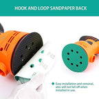 100PCS 150 Grit Premium Green Sanding Discs, 5-Inch 8-Hole Sandpaper for Random Orbital Sander