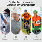 Clear Safety Glasses Bulk of 50,ANSI Z87.1 Impact Resistant Lens Eye Protection for Lab,Construction