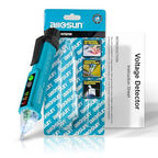 allsun Non-Contact AC Voltage Tester Pen 12-1000V, Dual Sensitivity & LED Flashlight, Live/Neutral Wire Breakpoint Finder, Auto Power-Off, Electrical Circuit Detector for Outlets, Wires, Breakers