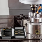 Step Drill Bits, 5PCS HSS Titanium Step Drill Bit Set, 50 Sizes High Speed Steel Step Bits for Metal with Aluminum Case