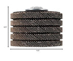 BHA High Density Zirconia Flap Discs Jumbo Grinding Wheels XL Type 27, 4.5" x 5/8"-11, 5 Pack (60 Grit)
