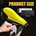 Micro Sander Kit 3.5X 1 Inch Detail Finger Sander for Small Projects+ 100PCS Wet Dry Sandpaper Sheets 60 120 240 400 600 800 1000 1500 2000 5000 Grit for DIY Crafts Wood Metal