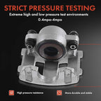 A-Premium Disc Brake Caliper Assembly Without Bracket Compatible with Select Jeep Models - Cherokee, Comanche, Grand Cherokee, TJ, Wagoneer, Wrangler - Front Driver and Passenger Side