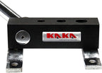 KAKA INDUSTRIAL Pipe and Tube Notcher Manual for 3/4 in, 1 in, 1-1/4 in Inside Diameter, 90 Degree High Precision Light Weight RA-2