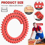 Flexible Router Edge Guide,Professional Router Templates for Woodworking Accessories,Flexible Curve Guide for Precise Thread Border, Curve and Arc Angle Positioning(RED 39INCH)