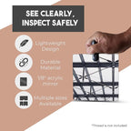 Inspection Mirror Replacement Works with Extend A Vue Extension Poles, 8 inch x 10 inch
