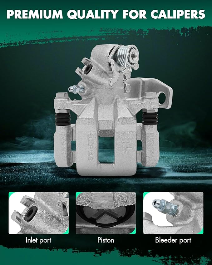 SCITOO Rear Left Disc Brake Caliper 19B3299 Fit For Acura 2006-2011 2013-2018 For Honda 2006-2015(Only 1 Brake Caliper)
