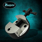 80 mm Round Vice for 3" (80 mm) & 4" (100 mm) Rotary Milling Indexing Table with 3 x M6 T nuts Bolts-Engineering Tools
