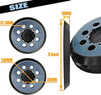 5 Inch Replacement Pad for DeWalt DWE6423/6423K, DWE6421/6421K, DCW210B Random Orbital Sander - Sander Pad for DWE64233 & N329079,Pack of 2