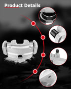 cciyu Front Left & Right Brake Calipers Assembly w/Bracket 18B4778 18B4779 2001-2007 For Ford For Escape,2001-2006 For Mazda For Tribute,2005-2006 For Mercury For Mariner