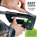 Surebonder TRIGGERFIRE Heavy Duty Narrow Crown Staple Gun with Trigger Mode - Upholstery, DIY, Wood - Uses Surebonder #4 or Arrow T50 Staples - Tool Only (5625)