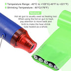 MECCANIXITY Battery Wrap PVC Heat Shrink Tubing 50mm Dia 80mm Flat 33 Feet(10meters) Light Green Good Insulation for Battery Pack