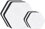 GEAR AID Tenacious Tape Hex 2.5” and 1.5” Repair Patches, Peel-and-Stick to Fix Holes and Burns in Down Jackets, Rain Gear, Tents, Tarps and More