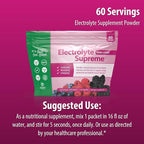 Jigsaw Health Electrolyte Supreme | Broad Spectrum of Electrolytes + Trace Minerals | Berry-Licious Flavor | 60 Servings (Packets)