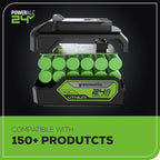 Greenworks 24V 7-1/4'' Circular Saw Brushless Cordless, with 4Ah Battery and 2A Charger