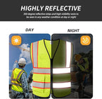 TOURGO Safety Vest Meets ANSI Class 2 Standards