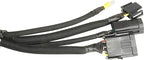Design Engineering 010651P10 Black (8mm) 5/16" x 10' Split Sleeve Wire and Hose Protection
