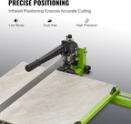 VEVOR Tile Cutter 32 Inch Manual Tile Cutter 1.4 Inch Tile Cutting Machine Ceramic Porcelain Tile Cutter w/Laser Guide All-Steel Frame and Bonus Spare Cutter Wheels Tile Cutter Hand Tool