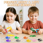 180Pack School Scissors for Student Teacher, 5" Kids Scissors Bulk Blunt Tip Scissor for Kids Safety Scissor for School Classroom Supplies Art Classroom Office Home Use