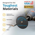 Gyros HT 11-32208/12 Fiberglass Reinforced Cut Off Wheel, 2-Inch Diameter, 12-Pack by Gyros