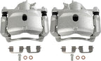SCITOO 19B2090 19B2091 Front Left & Right Disc Brake Calipers Assembly w/Bracket For Honda For Accord 1998-2002