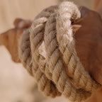 Versatile 1 Inch x 50 Ft Jute Rope from IMROPE: Perfect for DIY Projects, Home Decor, Gardening and Relaxing in a Hammock.