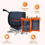 TEMPO Communications PA1594 Network Cable Tester | LAN & AV Cable Continuity Tester | 8-Way RJ45, UTP, STP, Coaxial Cables