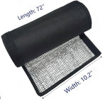 HVAC Pipe Insulation Wrap 3 Layers Flexible AC Line Insulation Cover 72 X 10.2 Inch Air Conditioner Hose Insulation Sleeve for Outdoor Mini Split