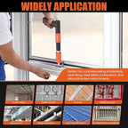 Manual Mini Steel Nail Gun Kit with Nailers Adjustable Speed Fastening Tool Portable Handheld Concrete Nailer Gun for Drywall, Steel, Woodworking & DIY Projects