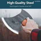 Hults Bruk 840752 Motala Double Bit Axe - 3.75 lb Head, 30" Handle