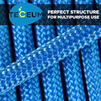 TECEUM 5/32" Paracord Rope 1000 – 1000ft / 200ft / 100ft / 50ft – Tactical Parachute Cord 4mm – 45+ Colors – Nylon String for Survival & Camping Gear – Stripe Cord for Survival – Utility Rope