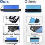 Contour Gauge Tool 12 Inch + 5 Inch, Super Gauge Shape and Outline Tool with Metal Aluminum Lock, Profile Tool Set Precisely Copy Irregular Shape, Extended Profile Gauge Duplicator, Father's Day Gift