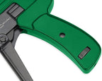 42711 Zip Tie Gun/Cable Tie Install Tool, Adjustable Tension with Built-In Cutter, for Nylon Ties up to 1/4”- Green