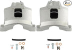 SCITOO 184015 184014 Front Left & Right Disc Brake Calipers Fit For AMC For AMX 1978-1980,For AMC For Concord 1978-1981,For Jeep For CJ7 1978-1981,For Jeep For Scrambler 1981, Single Piston