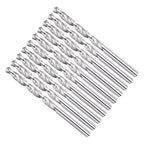 Drill Bit, 5mm Cutting Diameter, 4241 HSS 118° Cutting Angle Uncoated Bright Versatile Jobber Bits - (Applications: for Drilling Plastic Wood Soft Metal), 10-Pieces