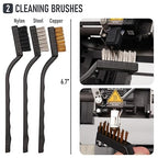 3D Printer Tools Kit, Quality 3D Printer Accessories for All FDM/SLA Printers Nozzle Cleaning, Model Finishing&Removing Mirror Polishing Scrapers, 5 Types of Files,3 Brushes, Wire Cutter