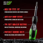 SUNHZMCKP 8 in 1 Screwdriver, Portable multi-purpose screwdriver set，High-Strength Bits, Phillips, Slotted, Torx，Suitable for outdoor and daily repair tools,Practical hand tools