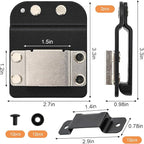 2PCS Tape Measure Holder for Belt, Tapes Measure Belt Clip, Belt Tool Holder for Measuring Tapes Drill, Impact Driver Any Tape Holster with a Clip.