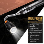 Telescoping Magnetic Pickup Tool Set, Inspection Mirror Telescoping, LED Flashlight, Cool Gadgets for Men, Gifts for Dad, Husband, Kids, Boyfriend, Magnet Stick