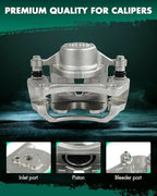 SCITOO Front Left Brake Caliper With Bracket 19B6407 Compatible For Kia For Forte 2010-2013,For Kia For Forte Koup 2010-2013,For Kia For Forte5 2012-2013