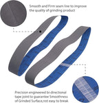2 x 42 Silicon Carbide Sanding Belts, 15 Pack 2 x 42 Knife Sharpening Sanding Belt, 5 Pcs Each of 600, 800, 1000 Grits Sander Belt for Metal Wood(15 Pack）