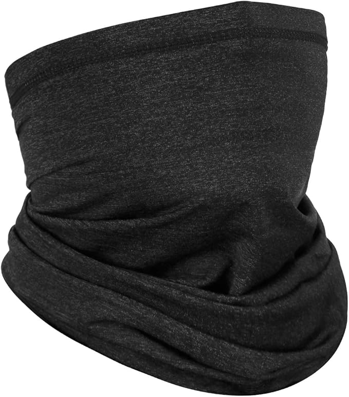 Achiou Cooling Neck Gaiter Face Cover Scarf, UV Protection Mask for Men and Women,Soft Windproof, Hiking Cycling Running