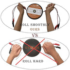Makeronics 2 Wires 30FT 18AWG Retractable Test Leads with Roll-up Storage Pouch and Dual Ended Electrical Alligator Clips Test Probe Lead Wire Cables for Circuit Connection/Electrical Testing