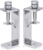 304 Stainless Steel C Clamp Tiger Clamp Woodworking Clamp Heavy Duty C-clamp With Wide Jaw Openings (85MM)，2PCS