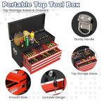 Rolling Tool Chest with Wheels, 8-Drawer High Capacity Tool Box with Wheels, Removable Storage Toolbox with Lock for Garage, Workshop